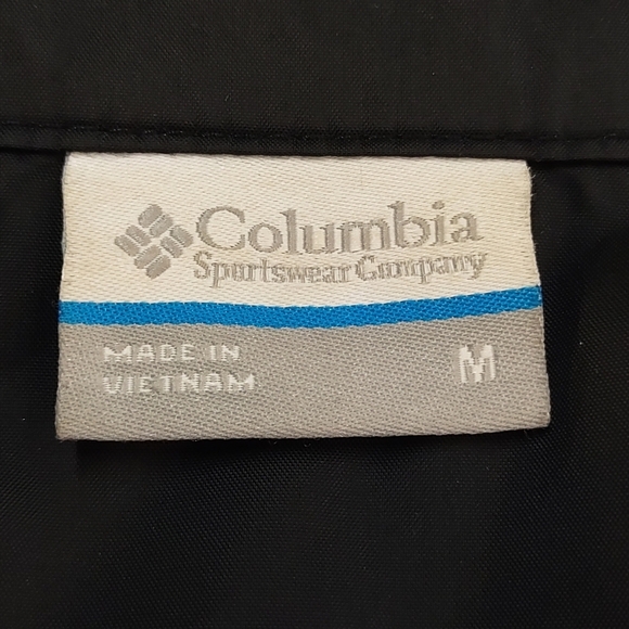 Columbia Women's Switchback Black Windbreaker Jacket Size Medium - Picture 9 of 10